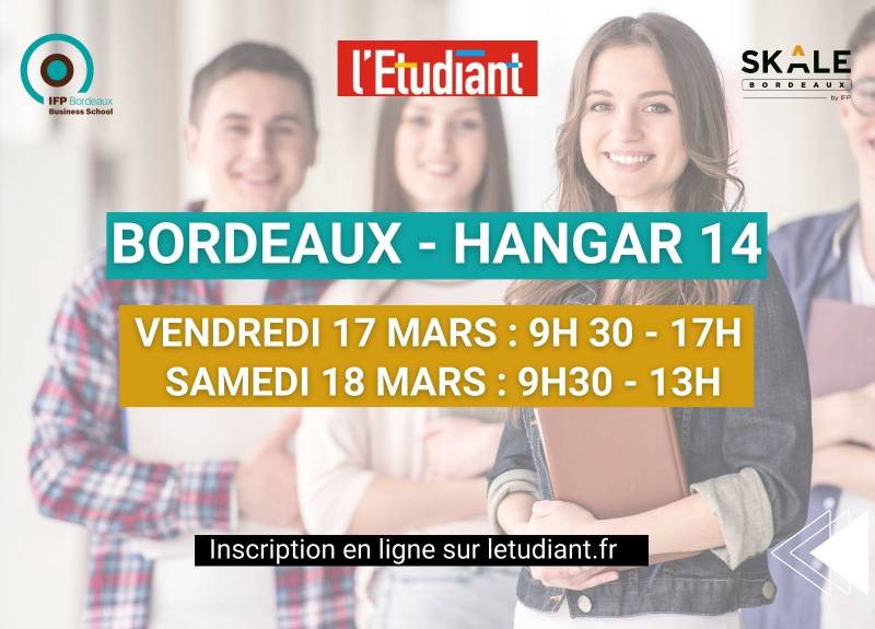Retrouvez l’IFP Bordeaux Business School au salon de l’alternance 2023 