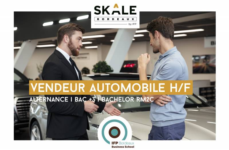 Alternance : Bac +3 - Vendeur Automobile