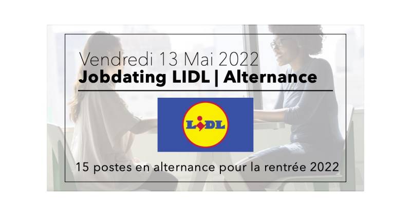 Jobdating LIDL | Alternance